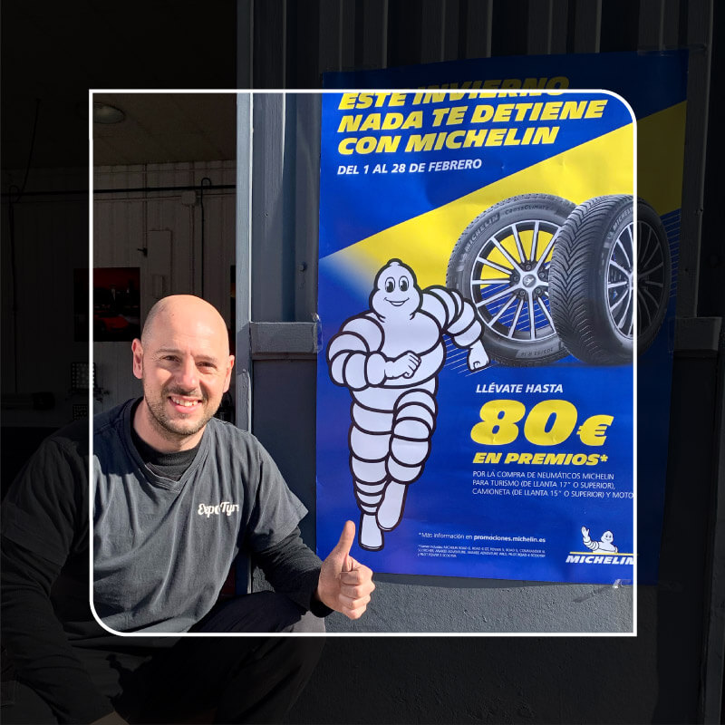 Promoción invernal de Michelin