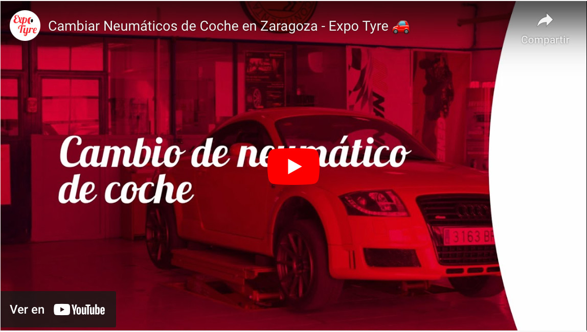 Cambio de neumáticos de coche