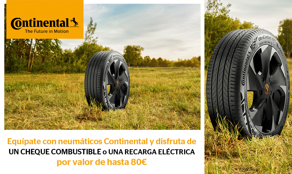 La promoción de verano de neumáticos Continental en Zaragoza