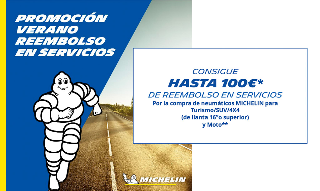 La promoción de verano de neumáticos Michelin en Zaragoza